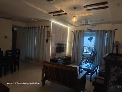 Hall Image of 1600 Sq.ft 3 BHK Apartment / Flat for rent in Narendra Nagar Nagpur for Rs. 40000