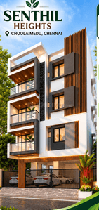 Image of 1024 Sq.ft 2 BHK Apartment / Flat for sale in Choolaimedu, Chennai for Rs. 12800000