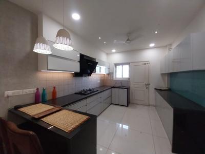 Kitchen Image of 2250 Sq.ft 3 BHK Apartment / Flat for sale in Nilamber Bellissimo, Bhayli Vadodara for Rs. 15000000