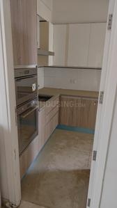 Kitchen Image of 1670 Sq.ft 3 BHK Apartment / Flat for rent in DLF The Primus, Sector 82A Gurgaon for Rs. 55000
