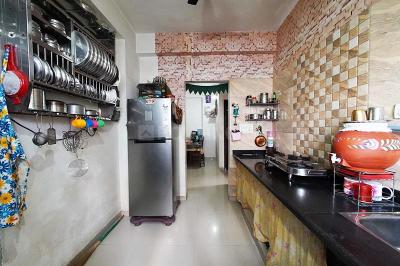 Kitchen Image of 1242 Sq.ft 2 BHK Apartment / Flat for sale in Gota Ahmedabad for Rs. 6500000