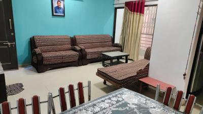 Living Room Image of 1260 Sq.ft 2 BHK Apartment / Flat for rent in ICB Island, Gota Ahmedabad for Rs. 22000