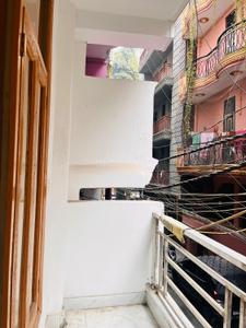 Balcony Image of 650 Sq.ft 2 BHK Builder Floor for sale in Khanpur New Delhi for Rs. 4500000
