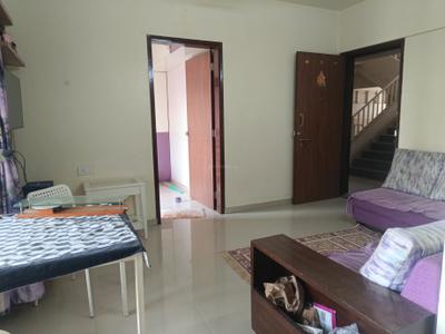 Living Room Image of 694 Sq.ft 1 BHK Apartment / Flat for rent in Alliance Nisarg, Wakad Pune for Rs. 30000