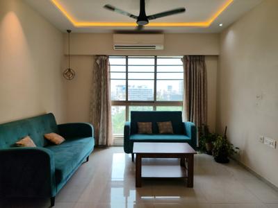 Living Room Image of 750 Sq.ft 1 BHK Apartment / Flat for rent in Sheth Vasant Oasis, Andheri East Mumbai for Rs. 80000