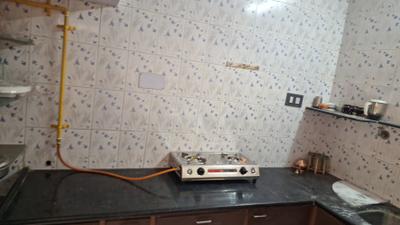 Kitchen Image of 1000 Sq.ft 2 BHK Independent House for rent in Patel Colony Jamnagar for Rs. 15000