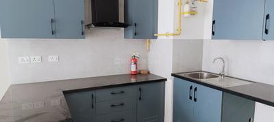 Kitchen Image of 550 Sq.ft 1 RK Apartment / Flat for rent in Paradise At Brigade Cornerstone Utopia, Varthur Bengaluru for Rs. 25000