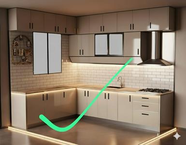 Kitchen Image of 1150 Sq.ft 2 BHK Apartment / Flat for rent in Royale Elite, Challaghatta Bengaluru for Rs. 55000