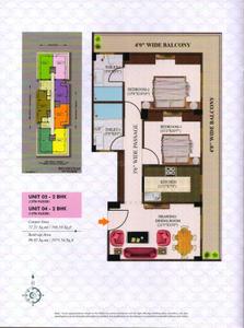 Image of 1302 Sq.ft 3 BHK Apartment / Flat for sale in Gitanjali Shreeniketan, Lukarganj, Allahabad for Rs. 13500000