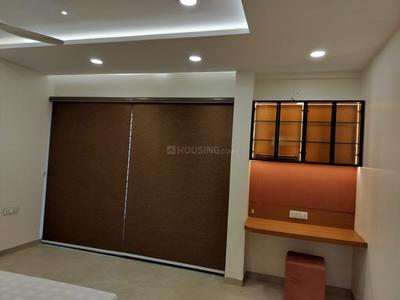 Bedroom Image of 3300 Sq.ft 4 BHK Villa for rent in ICG Golconda, Tigaria Badshah Indore for Rs. 50000
