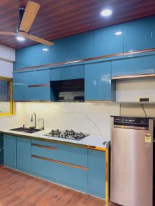 Kitchen Image of 1312 Sq.ft 2 BHK Apartment / Flat for sale in Chugh Palazzo Park Residency, Lasudia Mori Indore for Rs. 8500000