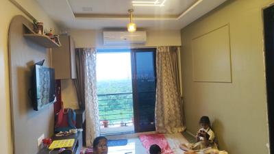 Living Room Image of 815 Sq.ft 1 BHK Apartment / Flat for sale in Airoli Navi Mumbai for Rs. 9500000