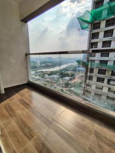 Balcony Image of 900 Sq.ft 2 BHK Apartment / Flat for rent in Vilas Yashwin Orizzonte, Chokhi Dhani Pune for Rs. 36000