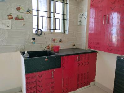 Kitchen Image of 650 Sq.ft 1 BHK Independent House for rent in Whitefield Bengaluru for Rs. 10000