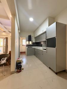 Kitchen Image of 1400 Sq.ft 3 BHK Apartment / Flat for rent in Banaswadi Bengaluru for Rs. 50000