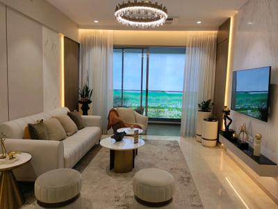 Living Room Image of 1350 Sq.ft 2 BHK Apartment / Flat for sale in Godrej Eternal Palms, Sanpada Navi Mumbai for Rs. 35000000