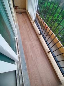Balcony Image of 780 Sq.ft 2 BHK Apartment / Flat for rent in Rustomjee Azziano, Thane West Thane for Rs. 55000