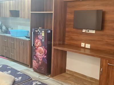 Bedroom Image of 435 Sq.ft 1 RK Studio for rent in Paramount Golfforeste Premium Apartments, Surajpur Greater Noida for Rs. 15000