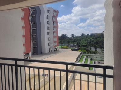 Balcony Image of 950 Sq.ft 3 BHK Apartment / Flat for rent in Shriram Liberty Square, Gulimangala Bengaluru for Rs. 28000