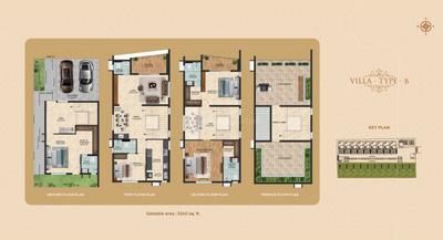 Image of 3007 Sq.ft 4 BHK Villa for sale in Lifestyle Villa One Phase I, Manikandan Nagar, Chennai for Rs. 39100000