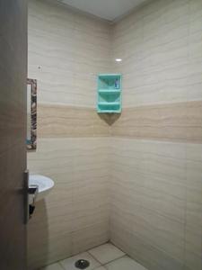 Common Bathroom Image of 454 Sq.ft 1 RK Apartment / Flat for rent in Supertech Eco Suites, Sector 137 Noida for Rs. 20000