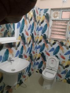 Bathroom Image of 1350 Sq.ft 3 BHK Apartment / Flat for rent in Unique Ashiyana Residency, Saptarshi Park Durgapur for Rs. 15000