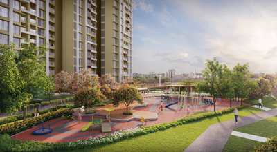 Image of 1096 Sq.ft 2 BHK Apartment / Flat for sale in Joyville Vyomora Phase 1, Maan, Pune for Rs. 8400000
