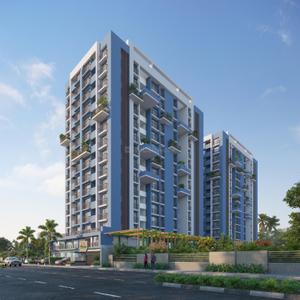 Building Image of 1120 Sq.ft 2 BHK Apartment / Flat for sale in Bhimrad Surat for Rs. 4400000