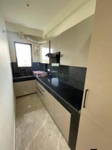 Kitchen Image of 758 Sq.ft 1 BHK Apartment / Flat for rent in Goyal Prime Plaza, Bodakdev Ahmedabad for Rs. 15000