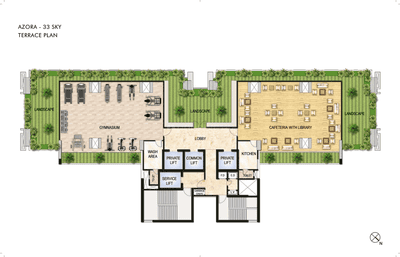 Image of 4000 Sq.ft 4 BHK Apartment / Flat for sale in One Akshar, Sanpada, Navi Mumbai for Rs. 139100000