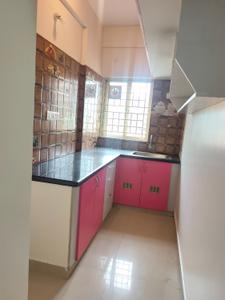 Kitchen Image of 500 Sq.ft 1 BHK Builder Floor for rent in Kaggadasapura Bengaluru for Rs. 18000