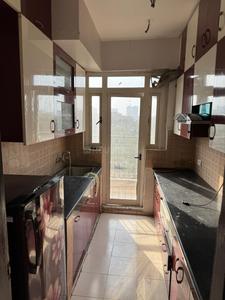 Kitchen Image of 997 Sq.ft 2 BHK Apartment / Flat for rent in Ruchira Sapphire Smart Homes, Mahurali Ghaziabad for Rs. 18000