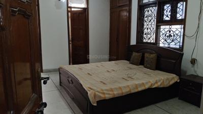 Bedroom Image of 1500 Sq.ft 3 BHK Builder Floor for rent in Swaraj Homes Panchvati Block RWA, GTB Nagar New Delhi for Rs. 52000
