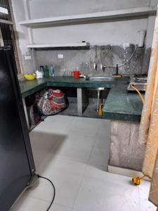 Kitchen Image of 750 Sq.ft 1.5 BHK Independent House for rent in Indira Nagar Lucknow for Rs. 11500