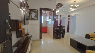 Living Room Image of 1040 Sq.ft 2 BHK Apartment / Flat for rent in Gaurs 14th Avenue, Noida Extension Greater Noida for Rs. 27000
