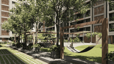 Image of 1930 Sq.ft 4 BHK Apartment / Flat for sale in Sheladia Artefino, Thaltej, Ahmedabad for Rs. 30000000