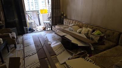 Living Room Image of 2400 Sq.ft 4 BHK Apartment / Flat for rent in K Raheja Classique, Andheri West Mumbai for Rs. 300000