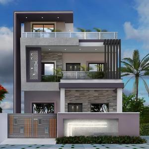 Image of 2480 Sq.ft 3 BHK Villa for sale in Sarojini Nagar, Lucknow for Rs. 7600000