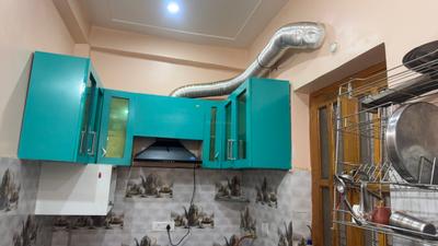 Kitchen Image of 1250 Sq.ft 2 BHK Builder Floor for rent in Indira Nagar Lucknow for Rs. 26100