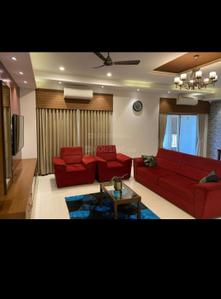 Hall Image of 2980 Sq.ft 4 BHK Apartment / Flat for rent in Adani Water Lily Ph 3 Towers A6 A7, Shantigram Ahmedabad for Rs. 140000
