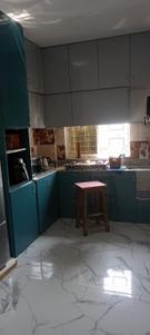 Kitchen Image of 1400 Sq.ft 3 BHK Apartment / Flat for rent in New Town Kolkata for Rs. 25000