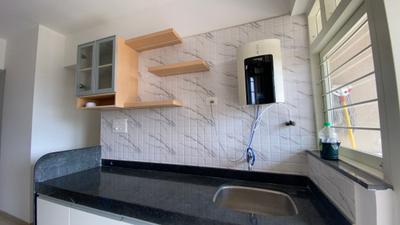 Kitchen Image of 800 Sq.ft 2 BHK Apartment / Flat for sale in Kumar Palmcrest A5, Kondhwa Budruk Pune for Rs. 5500000