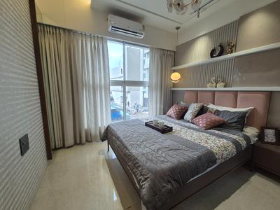 Bedroom Image of 1150 Sq.ft 2 BHK Apartment / Flat for sale in La Mer Regency, Panvel Navi Mumbai for Rs. 14000000