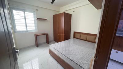 Bedroom Image of 649 Sq.ft 1 BHK Apartment / Flat for rent in S.G. Palya Bengaluru for Rs. 30000
