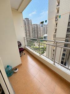 Balcony Image of 450 Sq.ft 1 RK Studio for rent in Supertech Ecociti, Sector 137 Noida for Rs. 21000