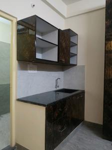 Kitchen Image of 350 Sq.ft 1 RK Apartment / Flat for rent in Domlur Layout Bengaluru for Rs. 25000