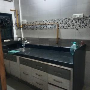 Kitchen Image of 1500 Sq.ft 2 BHK Builder Floor for rent in Ghatlodiya Ahmedabad for Rs. 17000