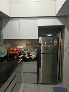 Kitchen Image of 600 Sq.ft 1 BHK Apartment / Flat for rent in Koregaon Park Pune for Rs. 37000