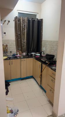Kitchen Image of 250 Sq.ft 1 RK Apartment / Flat for rent in Noida Extension Greater Noida for Rs. 11000