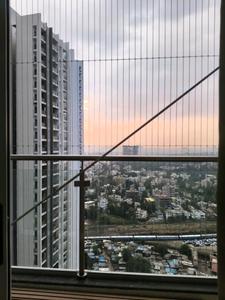Bedroom Four Image of 1650 Sq.ft 4 BHK Apartment / Flat for rent in Runwal The Central Park Phase 2, Chinchwad Pune for Rs. 110002